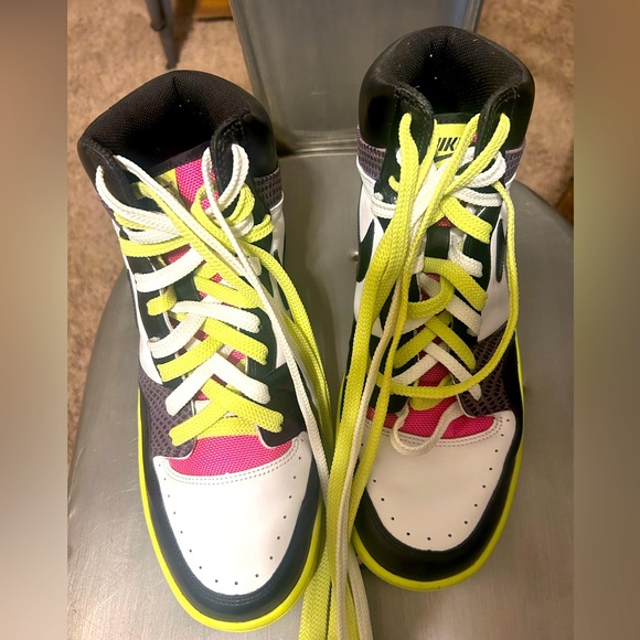 Men Nike Court Force Hi White - Picture 1 of 5